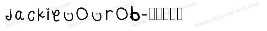 Jackie O ROB字体转换